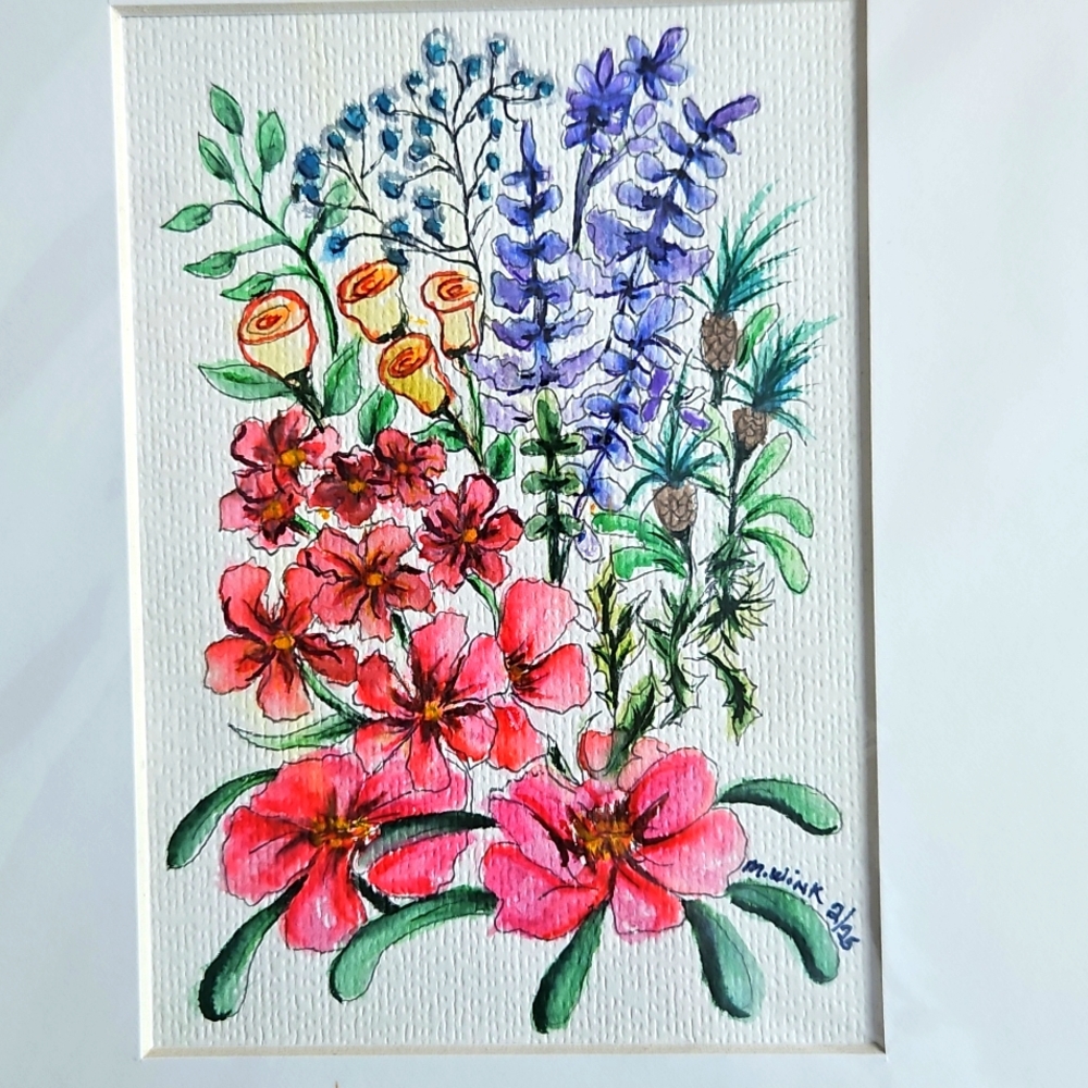 Original watercolor painting